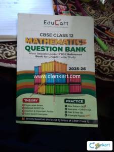 educart class 12 maths question bank  2025 26