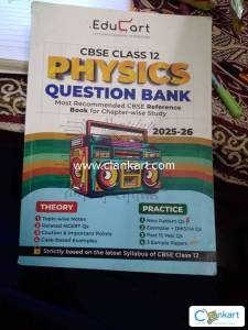 educart class 12 physics question bank  2025 26