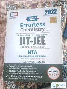 errorless chemistry jee main 2022 edition