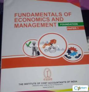 fundamentals of economic  &management  for  CMA foundation