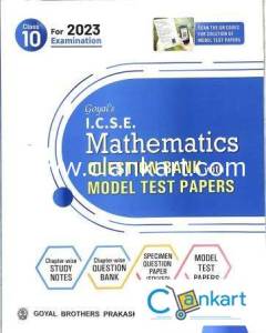 goyals icse mathematics question bank class 10