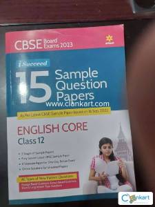 iSucceed 15 Sample Question Papers English Core 2023