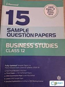 i Succeed Sample Question Papers in Business Studies for Class 12
