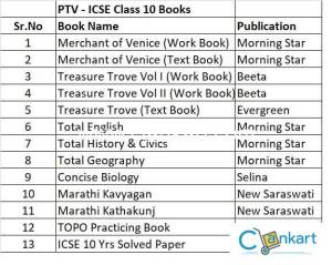 icse class 10 school text book workbook