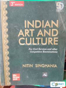 indian art and culture by Nithin Singhania for UPSC exams