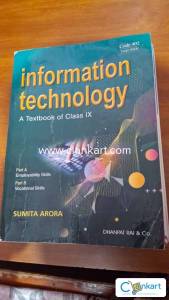 information technology class IX textbook