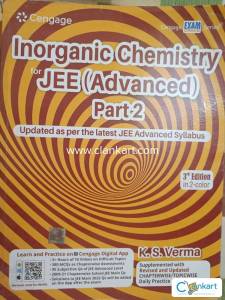 inorganic chemistry  cengage jee advanced + mains