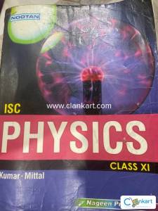 isc nootan physics class 11