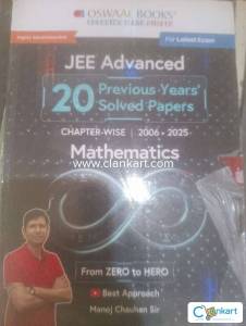 jee advanced manoj chauhan 20years pyq