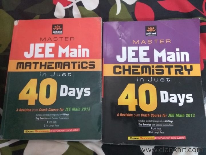 jee mail 40 crash course for mathematics and chemistry for sale