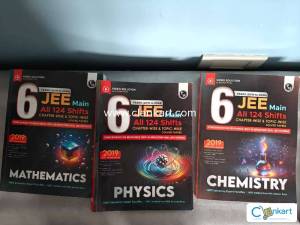 jee pyq books (PCM) last 6 years, all shifts with solutions
