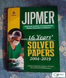 jipmer 16 years solved papers 2004-2019