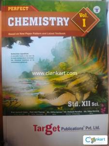 Maharashtra board class 12 chemistry target vol 1