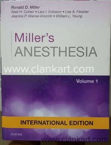 Buy 'Miller's Anesthesia International Edition, 2 Volume Set' Book In  Excellent Condition At Clankart.com