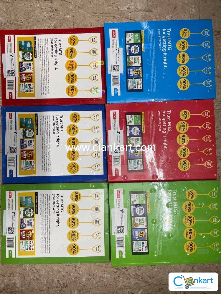 mtg NCERT at your fingertips  + mtg 37 years chapter wise solution for