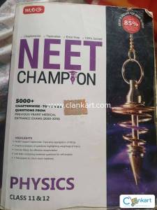 mtg NEET CHAMPION PHYSICS CLASS 11 + 12