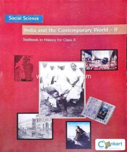 ncert history for class  10