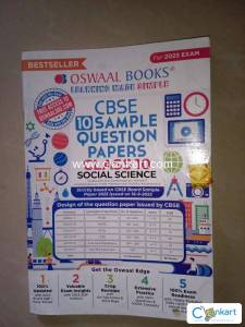 oswaal Cbse sample question paper class 10 social science