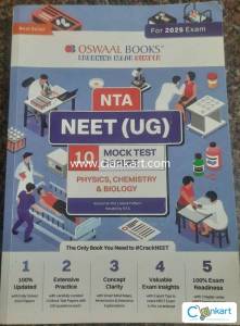 Oswaal NEET (UG) 10 Mock Test Papers PHYSICS, CHEMISTRY & BIOLOGY