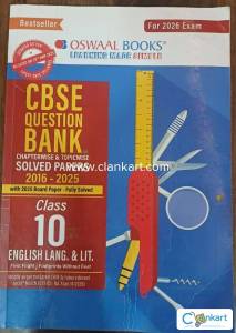 oswaal cbse english question bank class 10