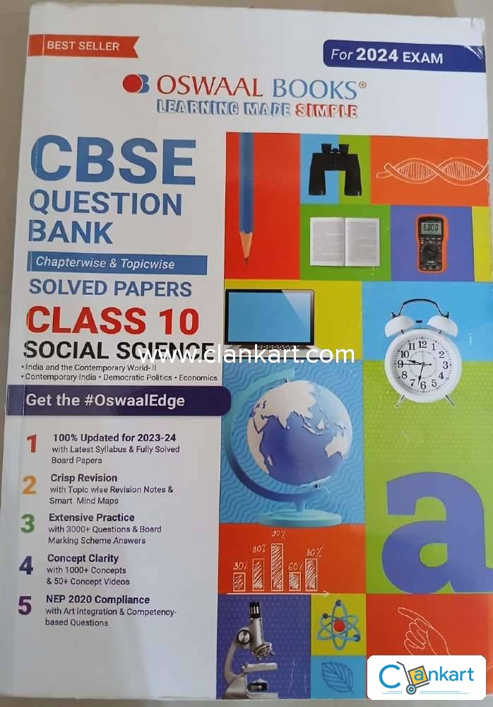 oswaal books for class 10 cbse 2024 pdf free download