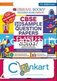 oswaal class 12 biology sample paper 2025