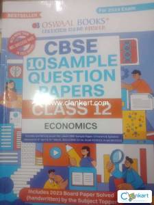 oswaal class 12 economics