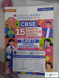 oswal 15 sample papers applied maths class 12