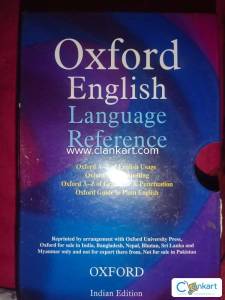 oxford English Language Refrence (Set of 4)