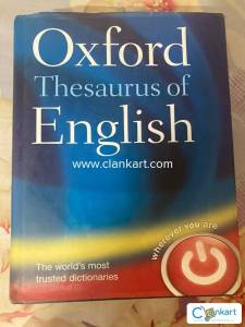 oxford thesaurus of english