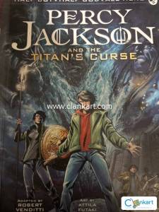 percy jackson and titan's curse by rick riordan graphic novel