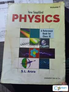 physics  s.L Arora class 11th