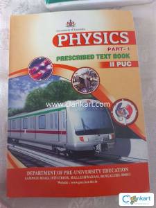 physics part 1 prescribed text book 11 puc