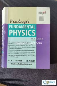pradeep's fundamental physics  class 11(vol2)