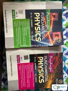 pradeeps fundamental physics class11 vol.1 &vol.2