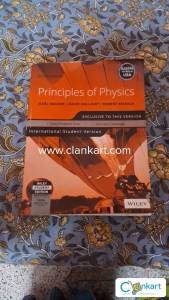 principles of physics by Halliday and Resnick  10th edition