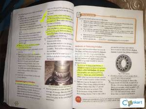 pyhsics6  book have some pencil-highlighter present (well maintained)