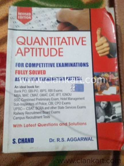 quantative aptitude by rs agarwaal