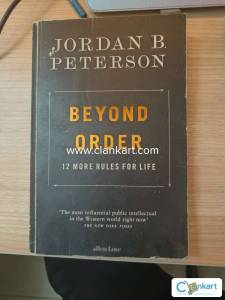 "Beyond Order" Jordan B Peterson
