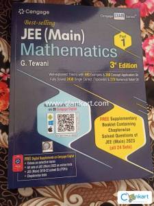 "JEE (Main) Mathematics Part 1 by G. Tewani  Cengage  3rd Edition