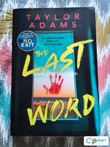 "The last word by Taylor adams"