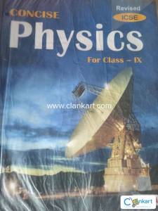 revised concise physics icse class 9 pt-1