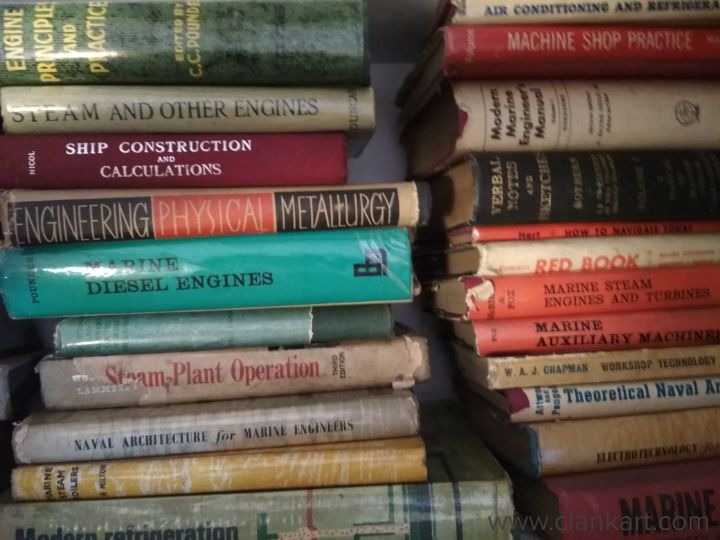 sale of marine engineering books