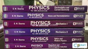 set of Physics books for Jee mains and advance