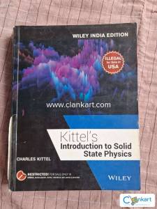 solid state physics book for BSc and MSc physics