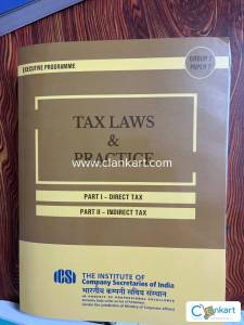 tax laws and practice. icsi executive programme