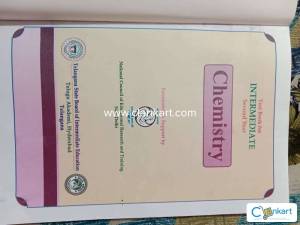 text book for intermediate second year CHEMISTRY