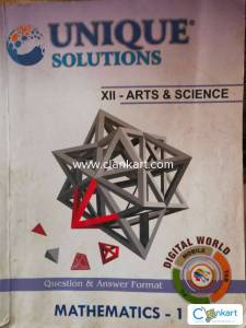 unique solutions 12th arts and science