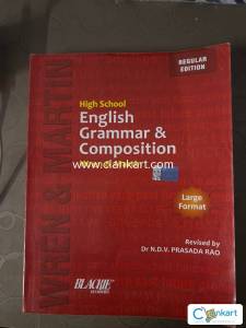 wren and martin high school english grammar & composition