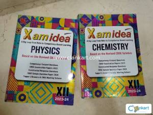 xam idea book for physics and chemistry class 12